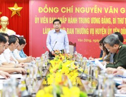 Tập trung thực hiện công tác sắp xếp đơn vị hành chính, tháo gỡ vướng mắc tại các dự án trọng điểm